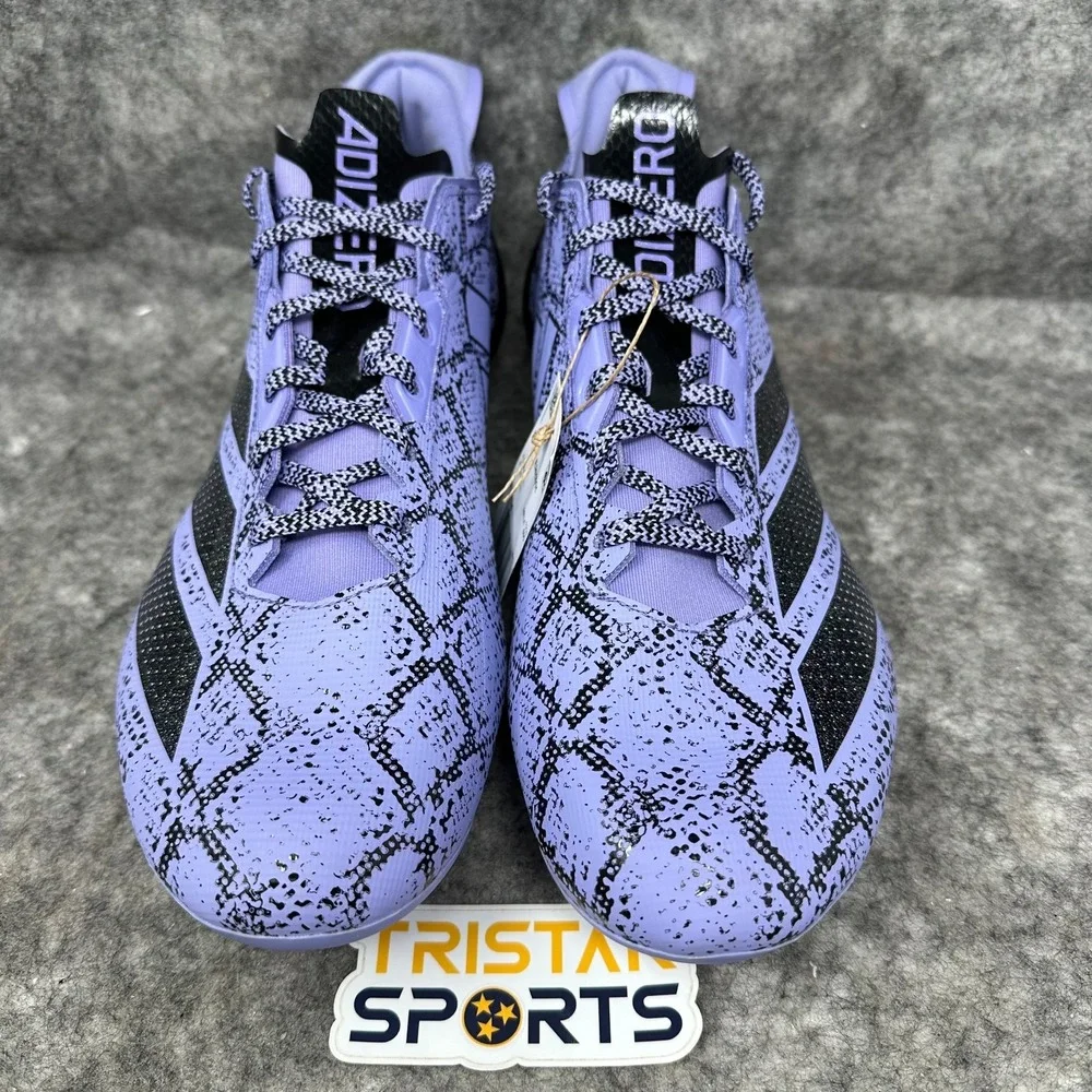Adidas Adizero Electric II Exotic Speed Football Cleats Mens Sz 13 Purple IE3894